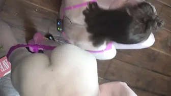 universitysmiles ardent student dancing striptease