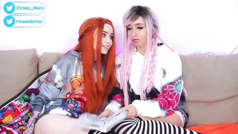 Zirael Rem naughty pupa demonstrates her body