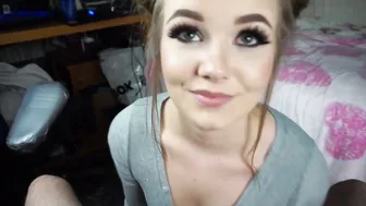 MissBanana skinny female fucks herself with a phallus