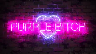 Purple_Bitch depraved mare caresses big tits