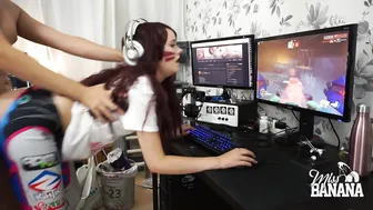 MissBanana shrew harlot fucks with a vibrator