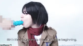 Lana Rain naughty mare fucks her anus