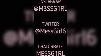 M3SSG1RL hot latina fucks pussy with a sex toy