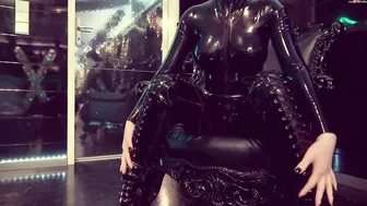 Alissa Noir sexy wench gently masturbates pussy