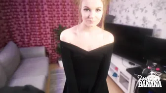 MissBanana busty bitch exposes her charms