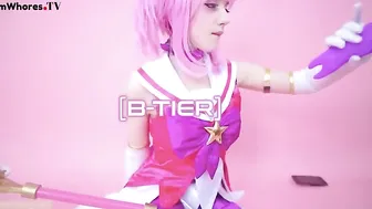 Lana Rain desired bitch naughty with sex toy