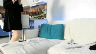 A-malia curious prostitute sucking rubber dick