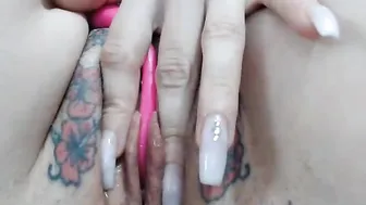 missdivinna the insistent bitch licks a rubber penis