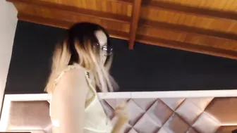 becca____ delightful girl caresses big boobs