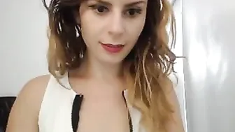 kickaz busty blonde passionately masturbating cunt