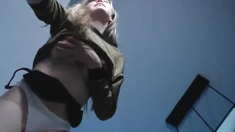 alexis significant slut caresses sex lips