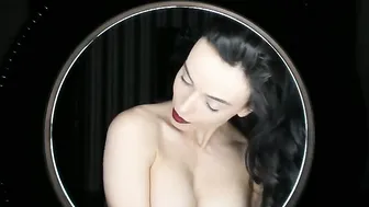 adysweet busty chick takes off her panties