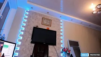 webskinny busty babe gently caresses her pussy