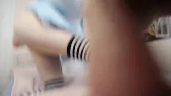 sexyredfox89 cute passion relish swallows dildo