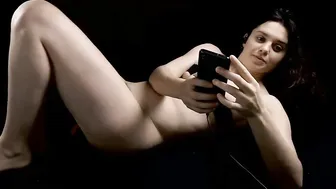 mindvoiding shy young lady caresses anus