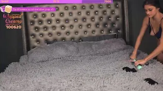 whippedcreamy cute slut jerks her pussy on people