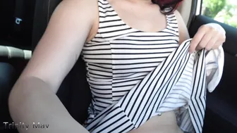 TrinityMay33 manyvids public flashing breakfast 3 porn stores