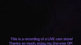 Natasha Grey ManyVids DP For 19 Year Old In Red Thigh Highs