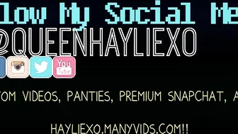 Hayliexo ManyVids Playing With My Pussy For You