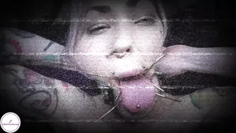 Cattie CatCandescent Kailey Ketchum ManyVids Spider Gag Mouth Fetish Teaser