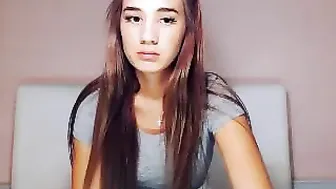 little_cutie1 Cute lady fingering both holes