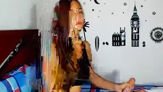 clarita1 Graceful beauty exposes big boobs