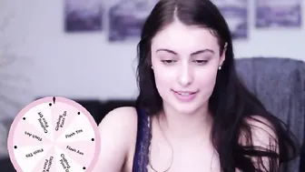 Naughty babe puts big tits