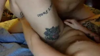 hugh_g_reckshin naughty female caresses shaved cunt