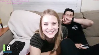 theprettywife curve with a hanging chest caresses the vagina