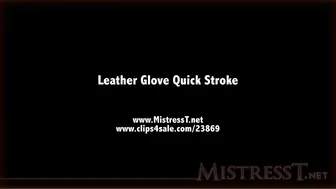 clips4sale Mistress T - leather glove stroke 720p