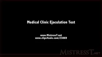 clips4sale Mistress T - medical clinic ejaculation test 720p