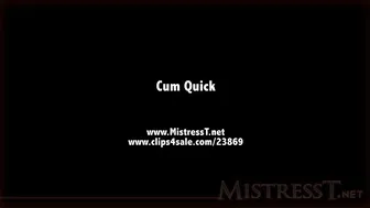 clips4sale Mistress T - cum quick 720p