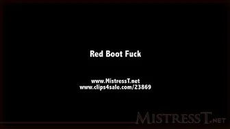 clips4sale Mistress T - red boot fuck 720p