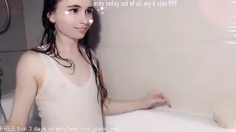 Ciassi lush harlot jerks off a broken vagina