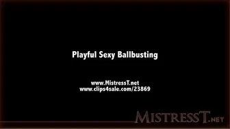 clips4sale Mistress T - playful sexy ballbusting 720p