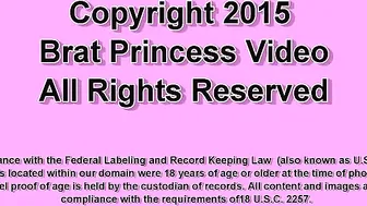 clips4sale Brat Princess - TENS Unit Tested on Cum Recycling Cow 480p