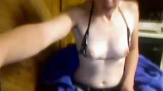 dumbie420 incendiary trash is engaged in double penetration