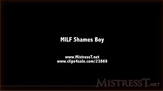 clips4sale Mistress T - MILF shames boy 720p