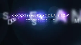 clips4sale Goddess Alexandra Snow - Blind Strap-On Fucking 720p