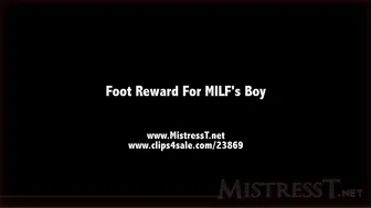 clips4sale Mistress T - Foot reward for MILFs boy 720p