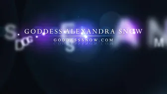 clips4sale Goddess Alexandra Snow - 2018 720p