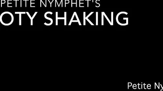 Petite Nymphet booty shaking