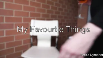 Petite Nymphet my favourite things