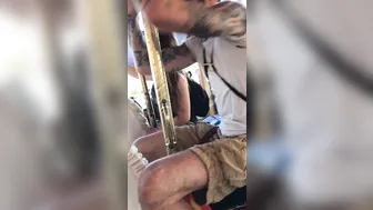 Cherie DeVille   whore chick caresses shaved cunt