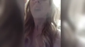 Cherie DeVille   pretty woman undressed in front of the camera and masturbates in the chair