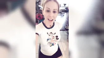 Cherie DeVille   charming girl strips in front of the camera