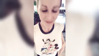 Cherie DeVille   charming girl strips in front of the camera