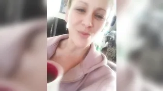 Cherie DeVille   modest babe tickles clit