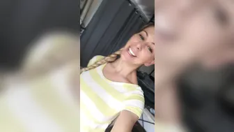 Cherie DeVille   leggy blonde pampers pussy with her fingers