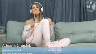 Adriana Chechik   busty cutie showed the cap